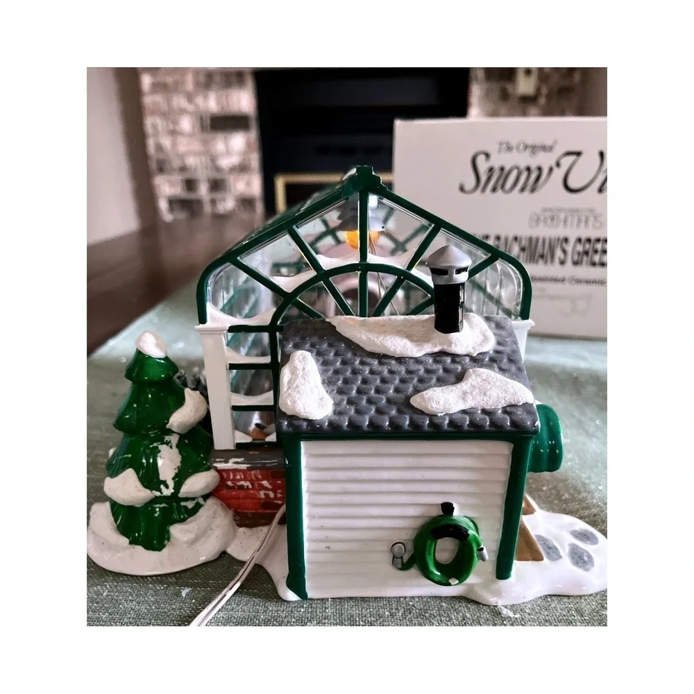 Dept 56 The Original Snow Village Bachman's Greenhouse~The Palm House 1998